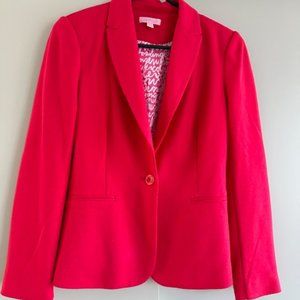 Lilly Pulitzer jersey fuschia blazer Small